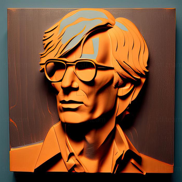 3D model Andy Warhol (STL)